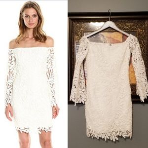 Bardot Flora Ivory Lace Sheath dress NWT Rack:11:6